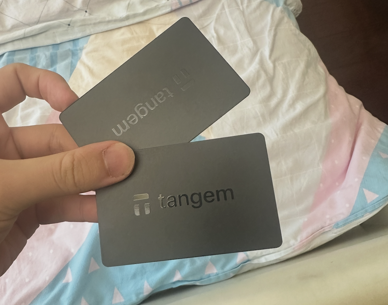 Tangem Cold Wallet Card